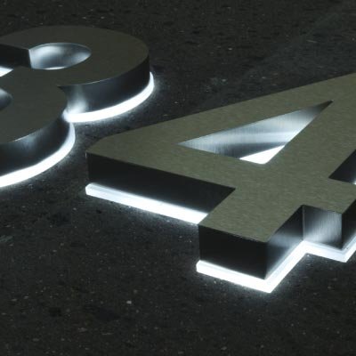 3DLuz-Plata-Acero-25cm-34A